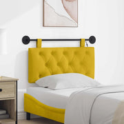 Testiera sospesa Con luce LED Giallo Velluto 3424560