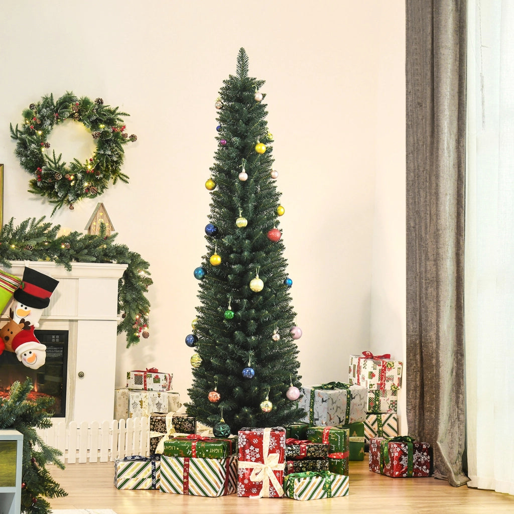 Albero di Natale Artificiale ¨C Minimal ¨C 180 cm Verde ?56