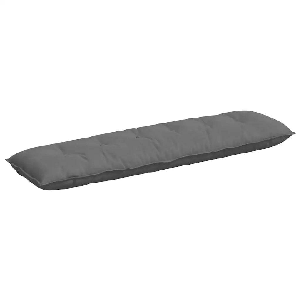 Cuscino per Schiena Grigio scuro 180 x 50 cm 42014947