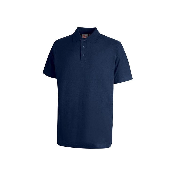POLO TONGA MANICA CORTA SLIM FIT- - tg.XL - deep blue - 5 pezzi U-POWER