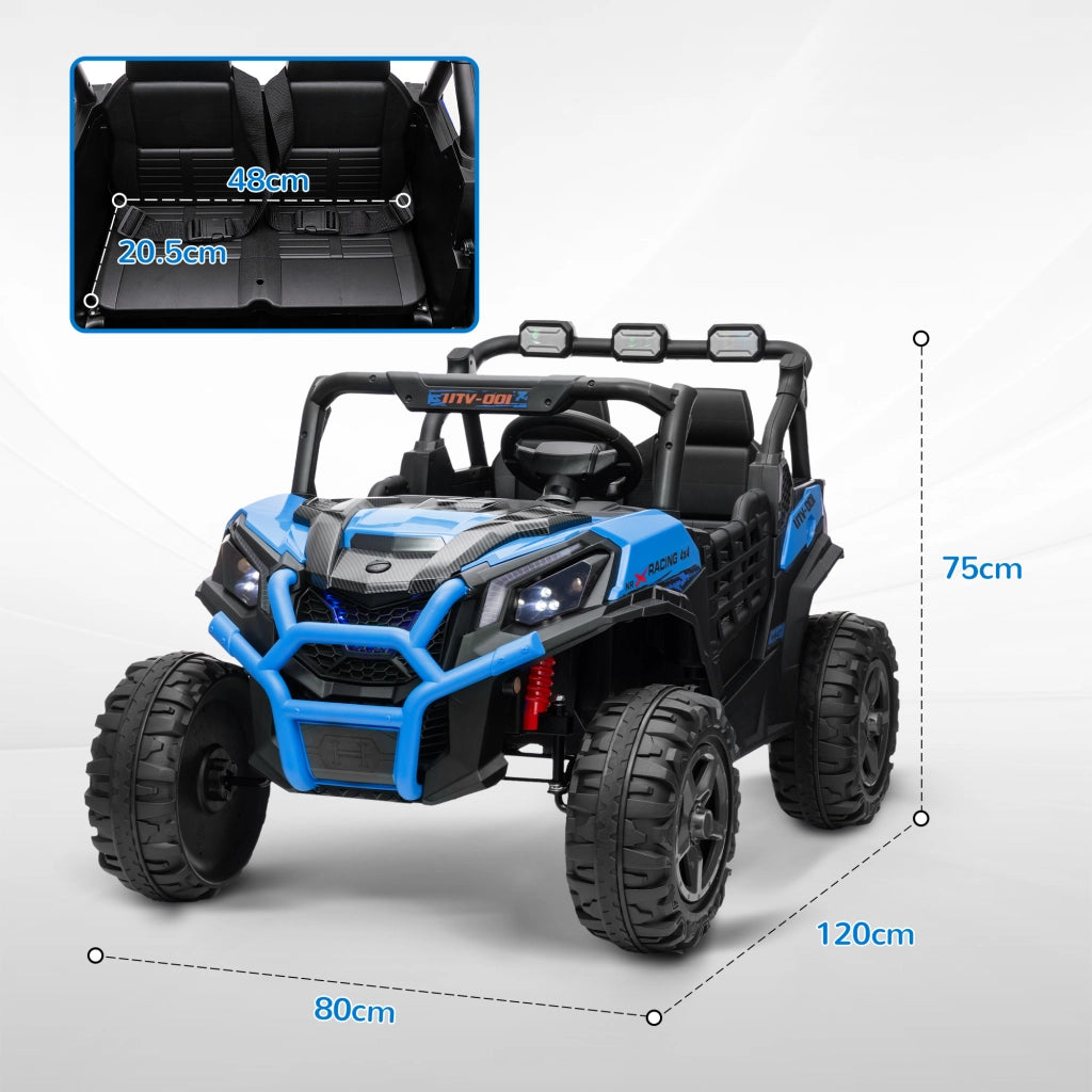 Macchina elettrica per bambini ¨C zephmum ¨C 24V, telecomando, blu