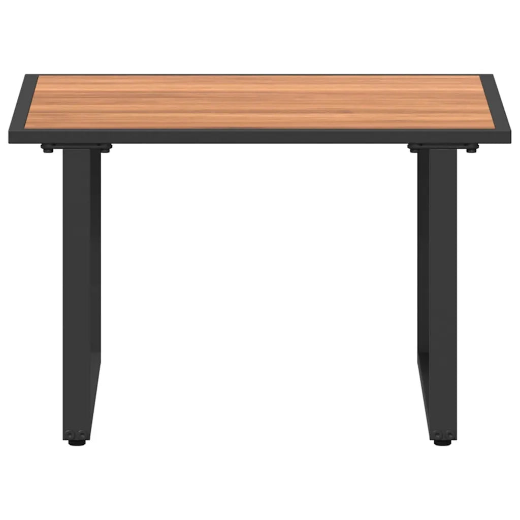 Tavolino da salotto Nero e Marrone 55 x 55 x 35 cm 42007554