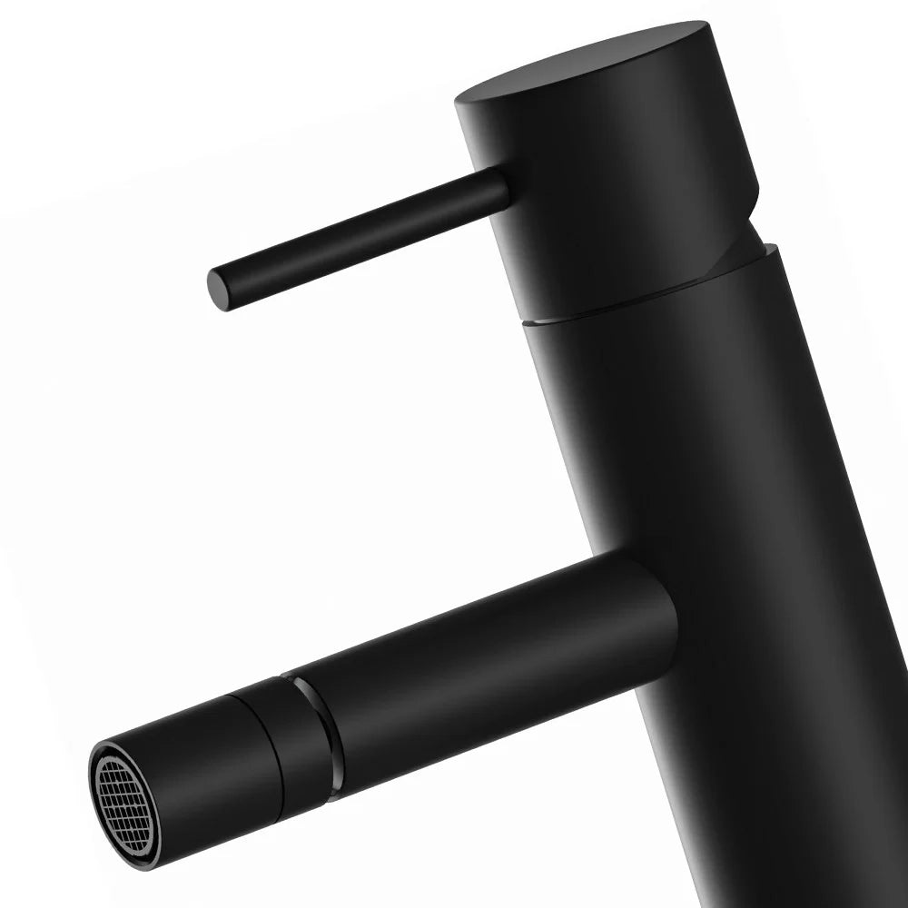 Miscelatore bidet nero opaco serie X Style