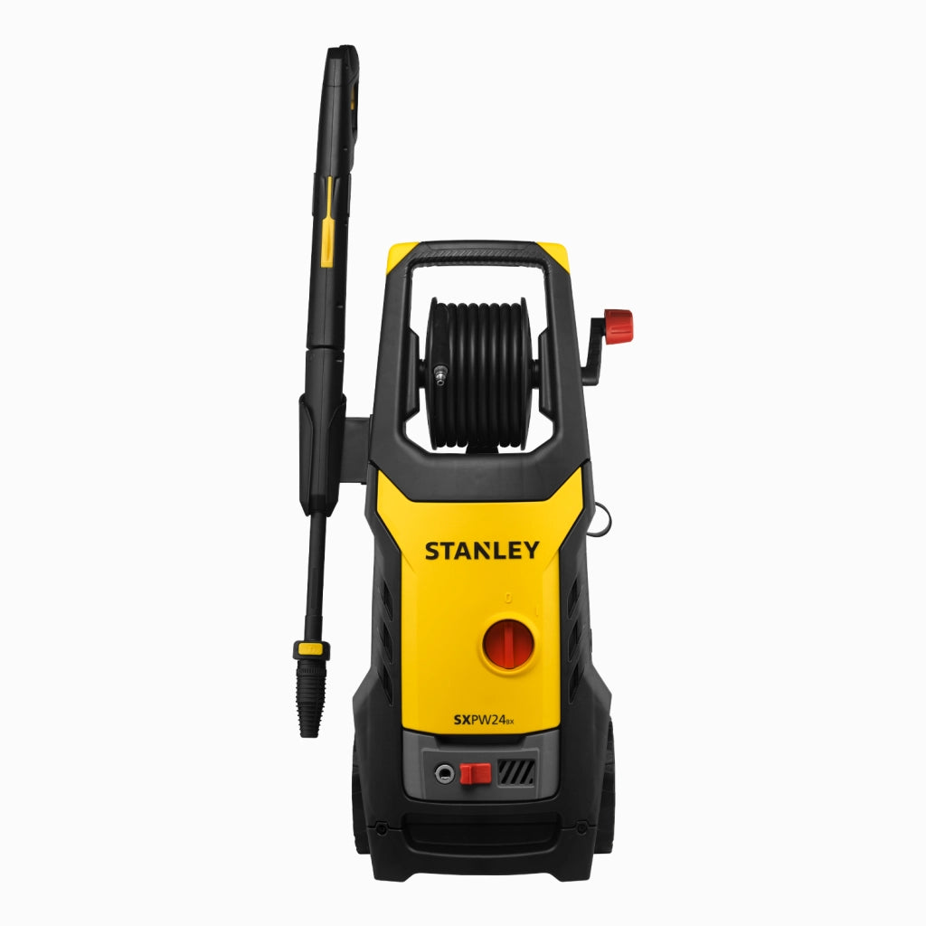 Stanley Idropulitrice SXPW24BX ad Alta Pressione, per Auto ed Esterni Casa, con Lavapavimenti e Spazzola Fissa (2400 W, 170 bar, 500 l/h)