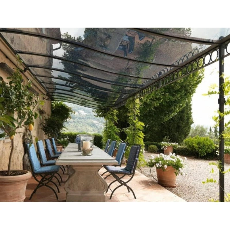 Telo PVC Trasparente - Altezza 140cm, Spessore 0.65mm: Resistente, Impermeabile, Vendita al Metro - Ideale per Interni, Esterni, Uso Industriale