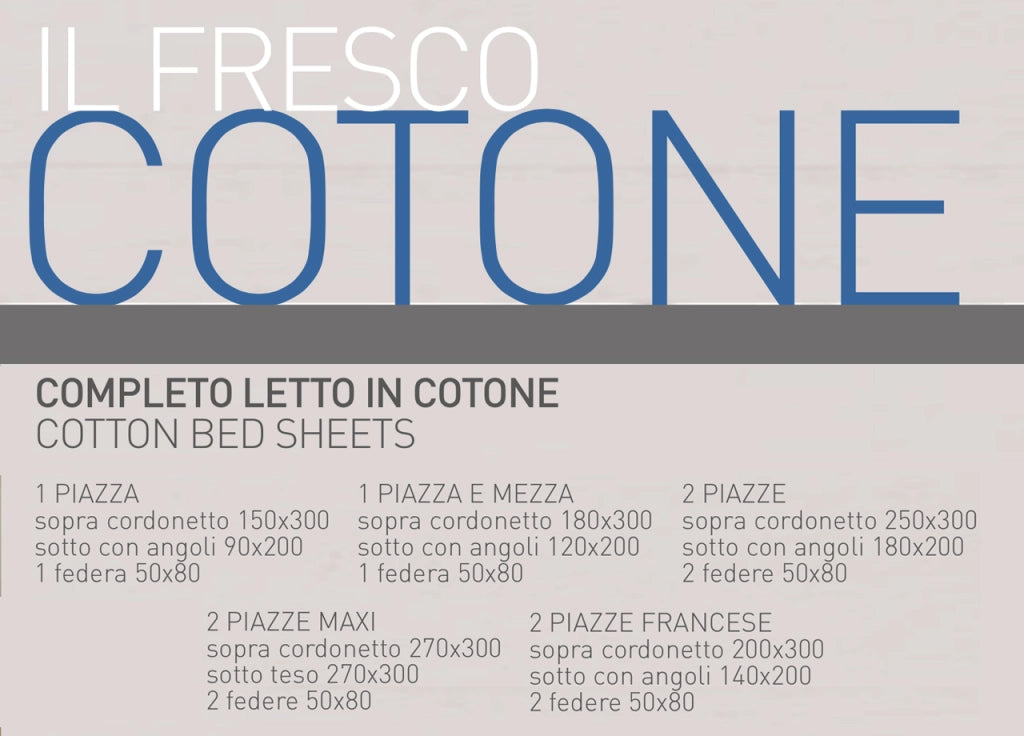 Completo Lenzuola In 100% Cotone In Tinta Unita Made In Italy - 1 Piazza e Mezza - Bordeaux