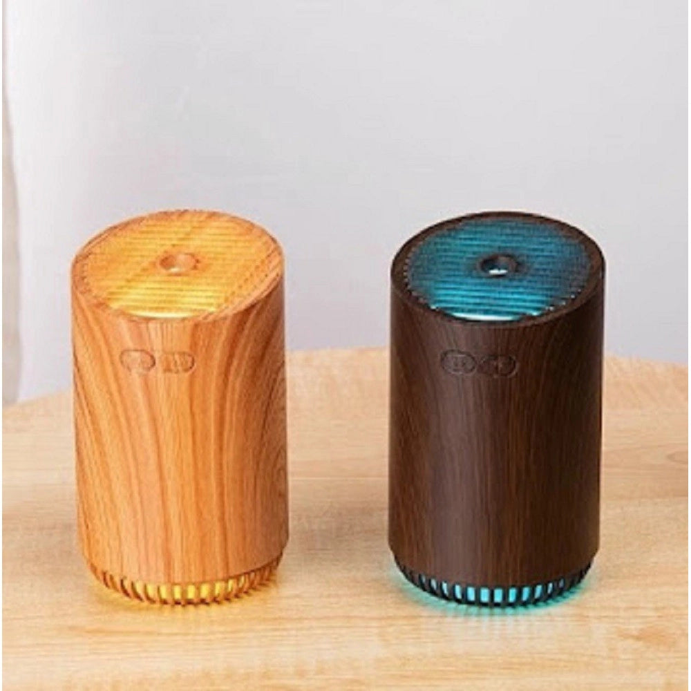 Trade Shop - Mini Diffusore Aromi Umidificatore Ultrasuoni 350ml Usb Aromaterapia Led Tx-8336 -