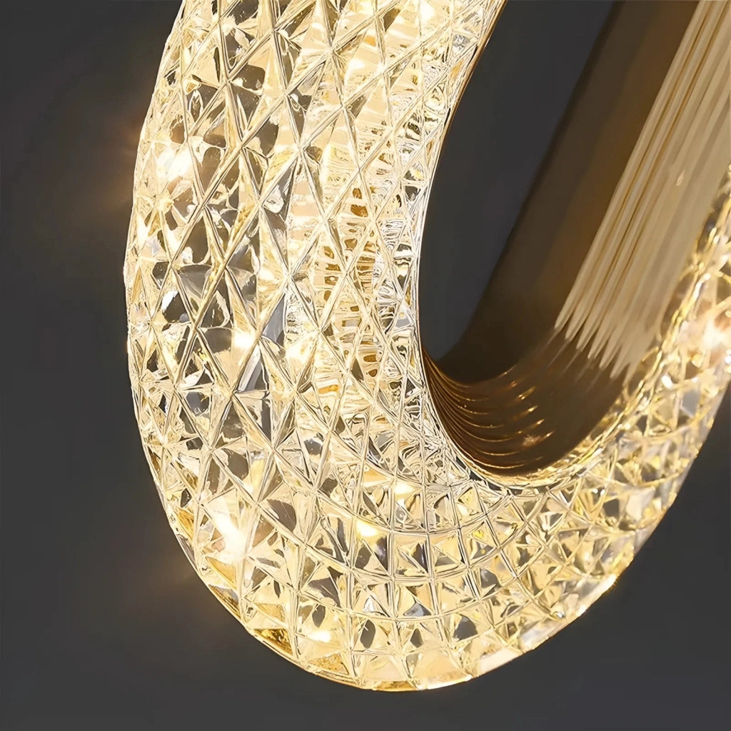 Lampada Led A Sospensione Da Soffitto G173-3cp Gold