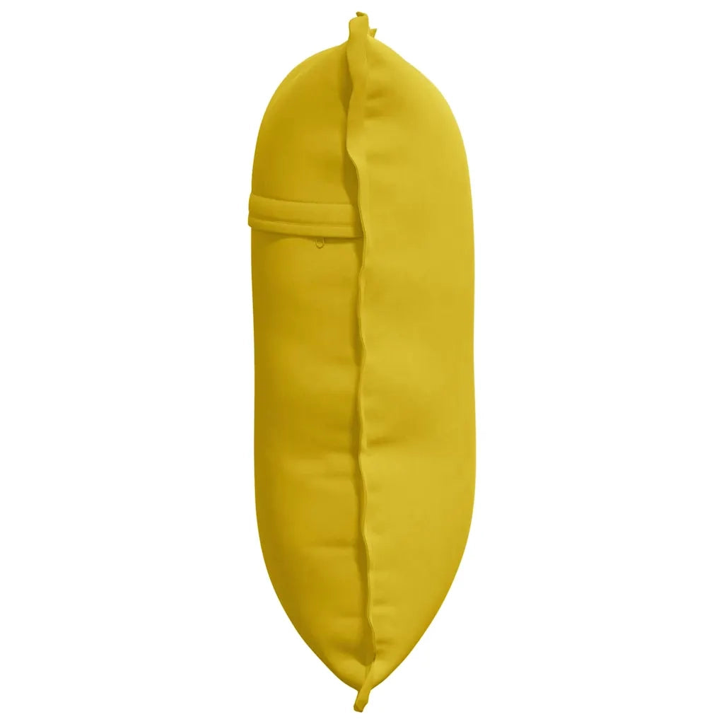 Cuscino per Schiena | Cuscino dorsale Giallo 60 x 50 cm Tessuto in Cords
