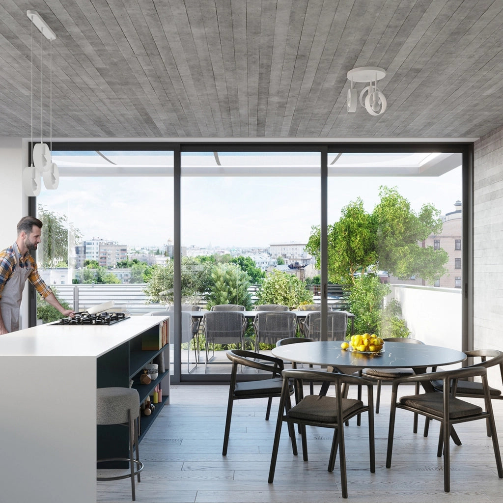 Lampada da soffitto TITRAN 2 bianco