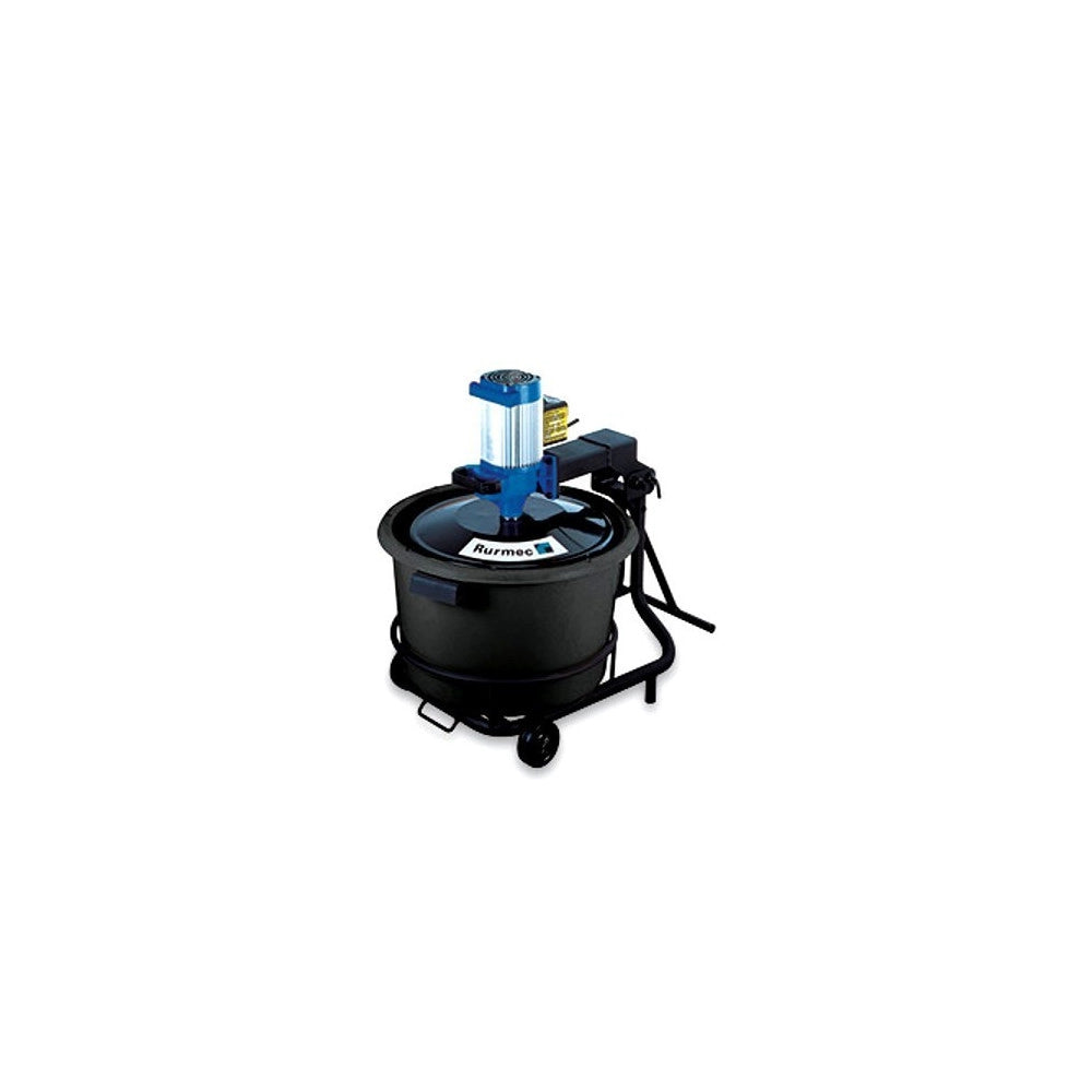 Trade Shop - Miscelatore Rurmec S-mix 50 Mescolatore A Terra Per Colle E Malte Con Secchio -