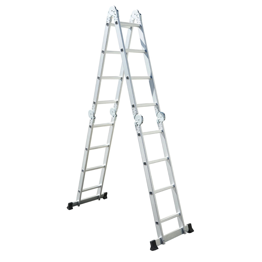 Scala multifunzionale a 4 segmenti, 4,6 m, portata 150 kg