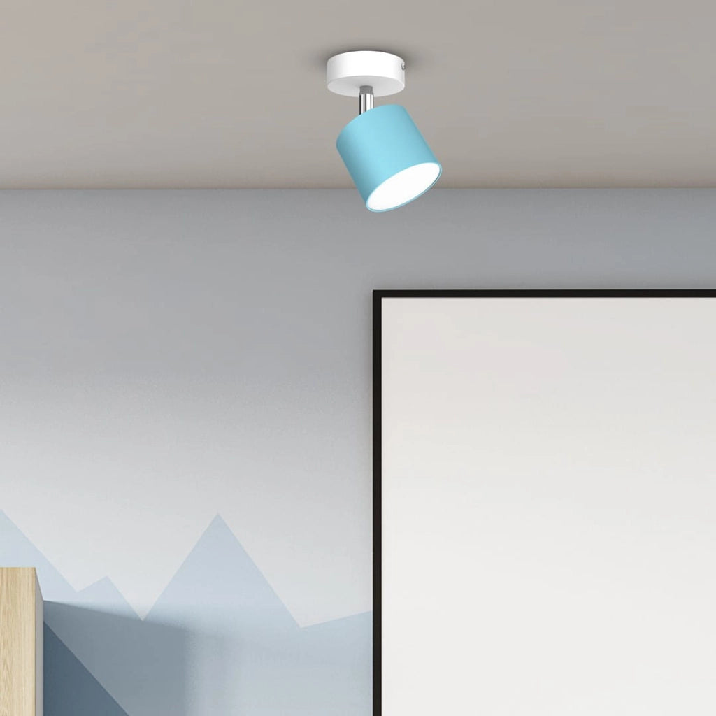 Spot parete/soffitto DIXIE 1x20W GX53 blu Milagro MLP7604