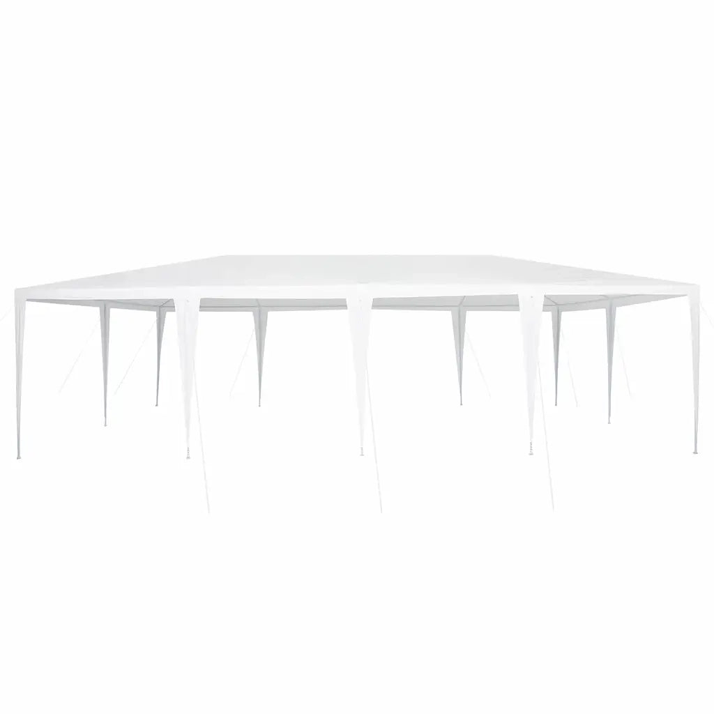 Tenda Party Bianco 800 x 400 x 266 cm Polietilene e Acciaio 42003437