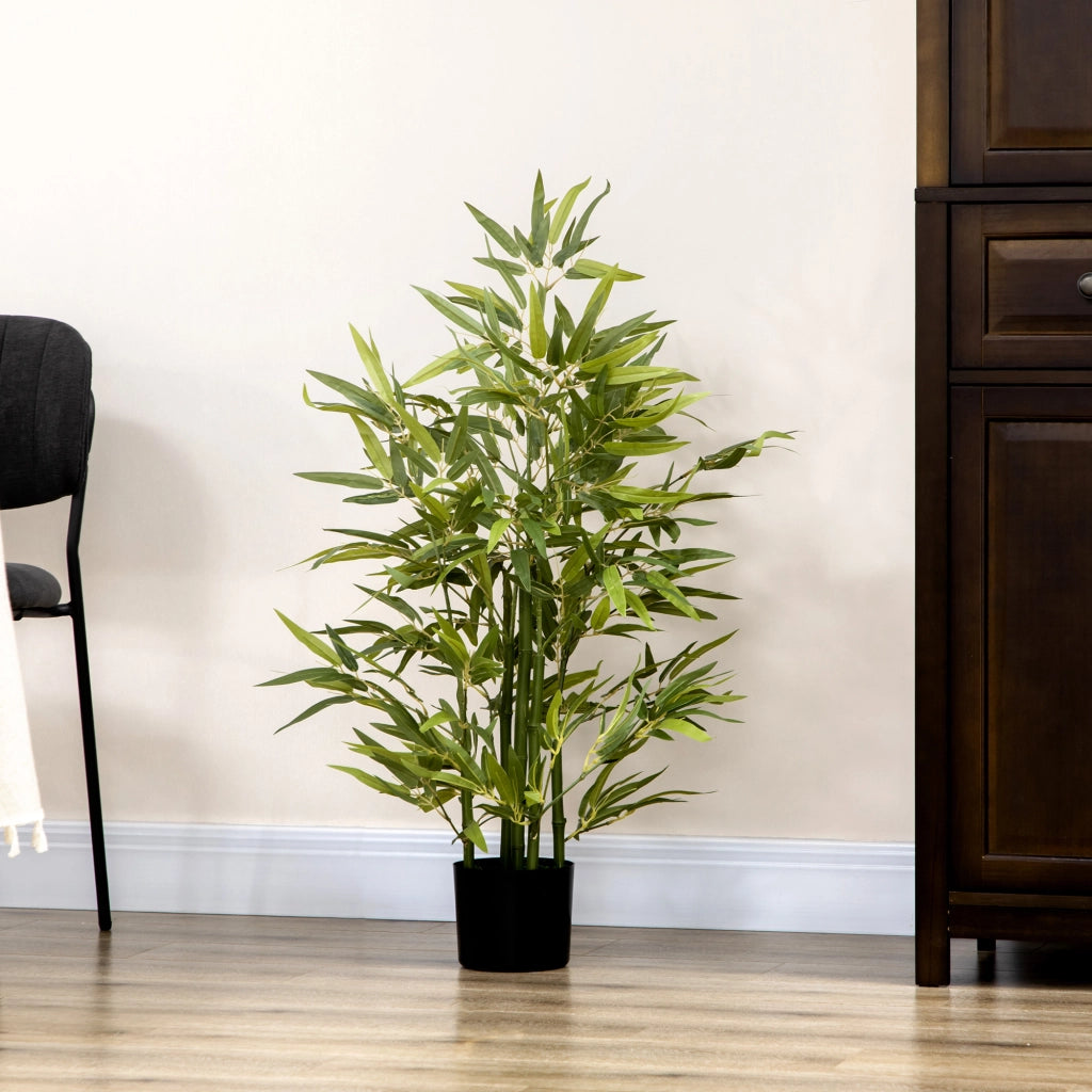 Albero sintetico in bamb¨´ ¨C Minimal ¨C ?15x90 cm verde
