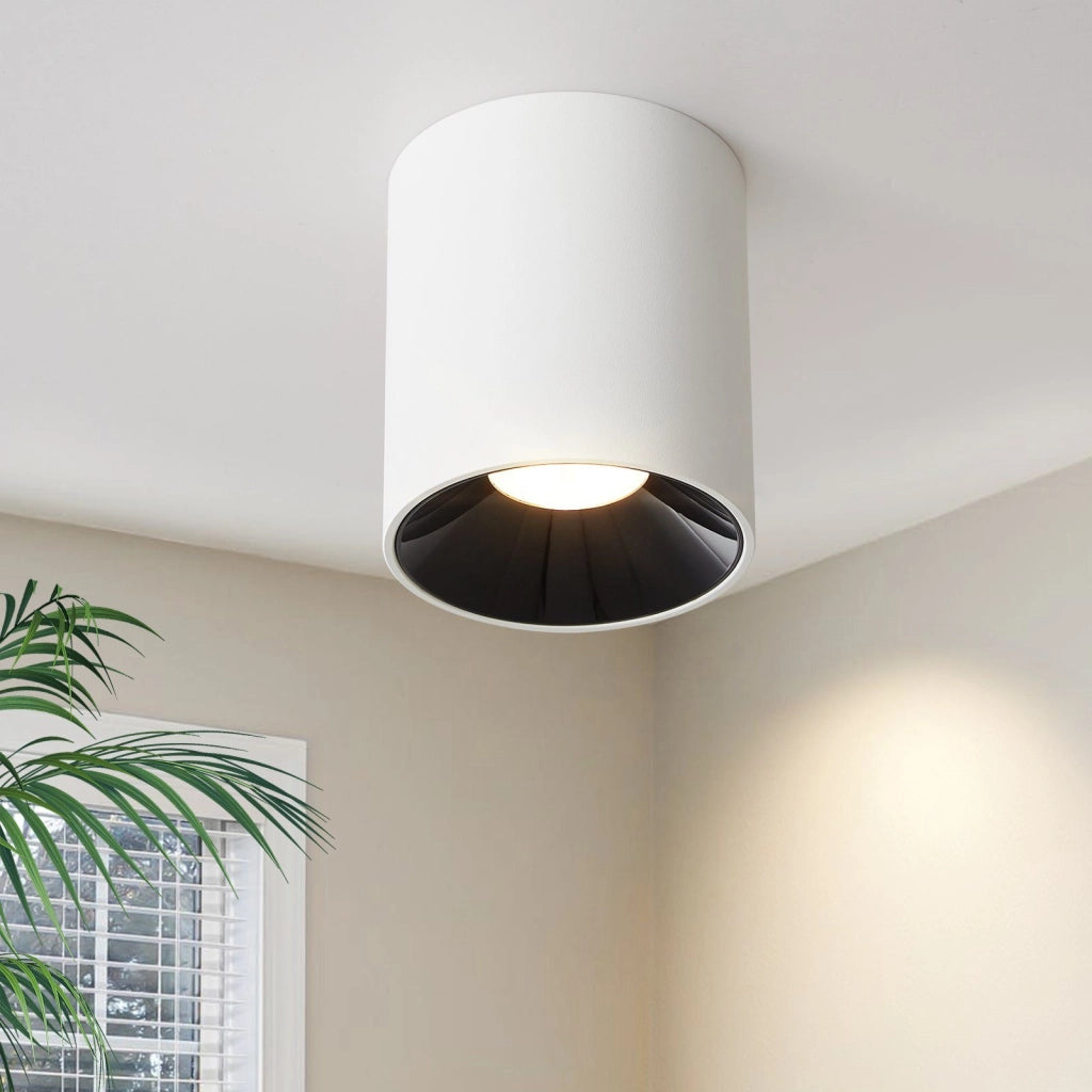 ZMH Faretto da soffitto LED da superficie 7W bianco caldo