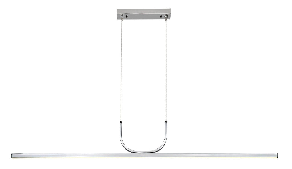 Lampada a sospensione LED 25W cromata Elia Rabalux