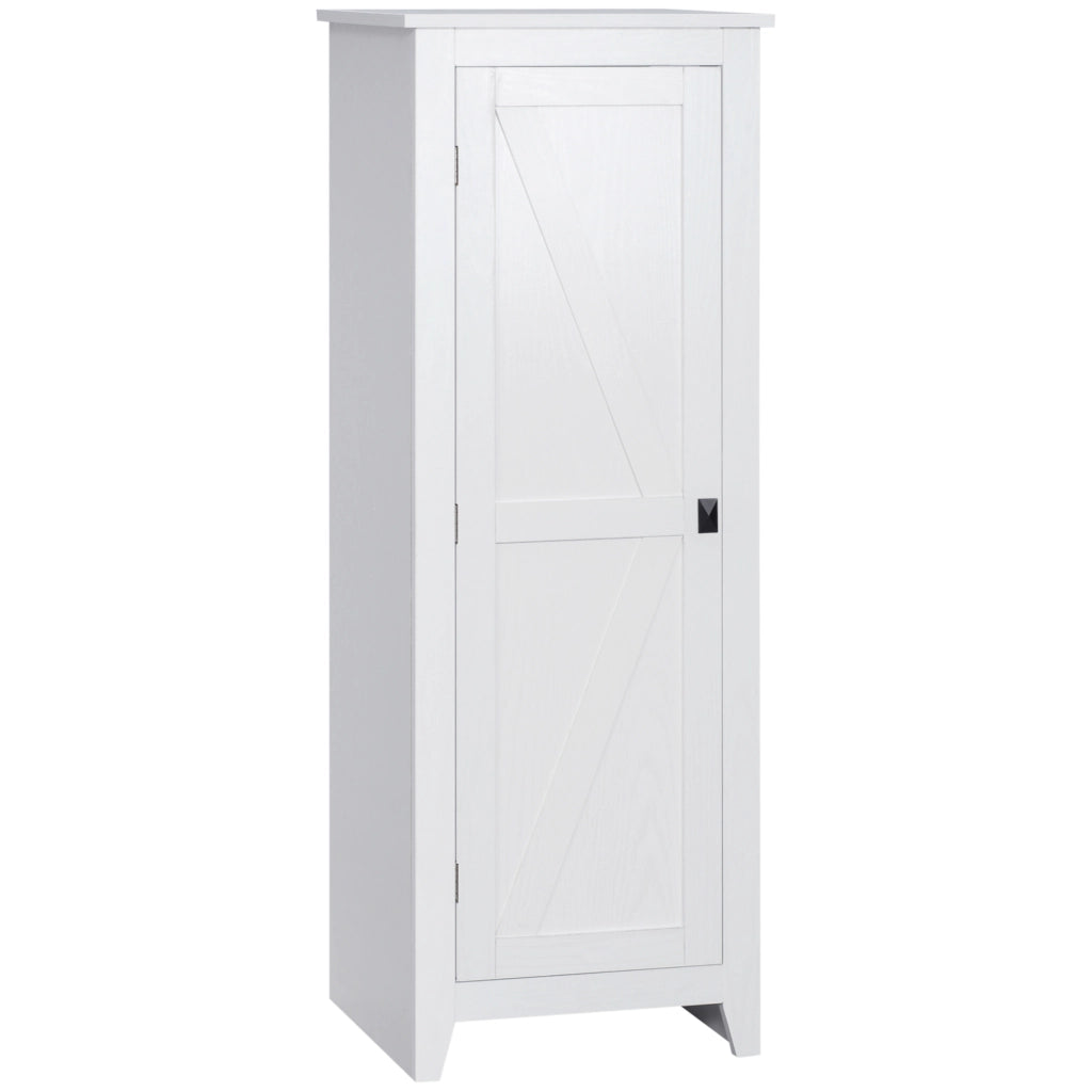 Armadio Bianco con 3 Ripiani Regolabili ¨C Minimal ¨C 120 cm