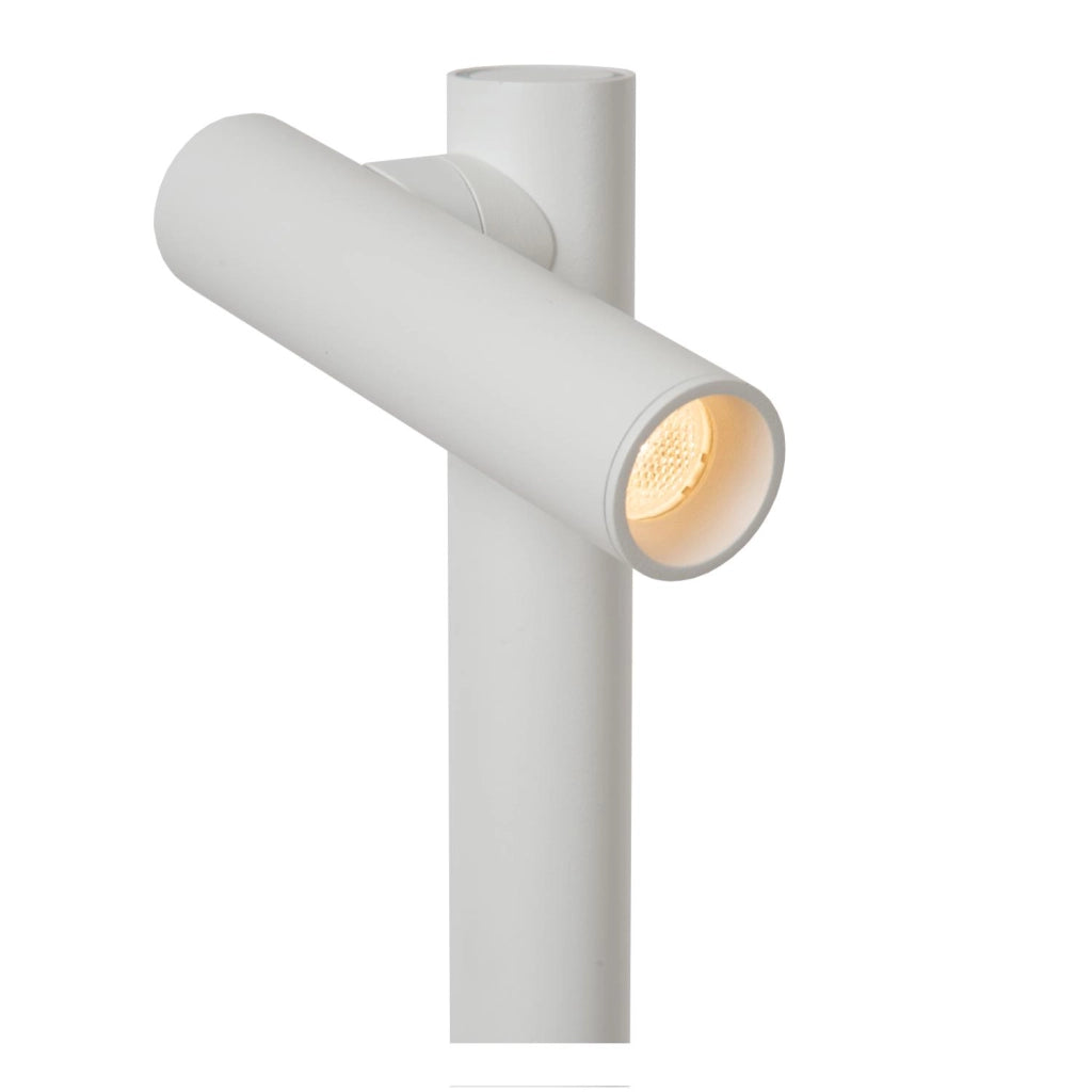 Lampada da terra LED ANTRIM bianca IP54 Lucide