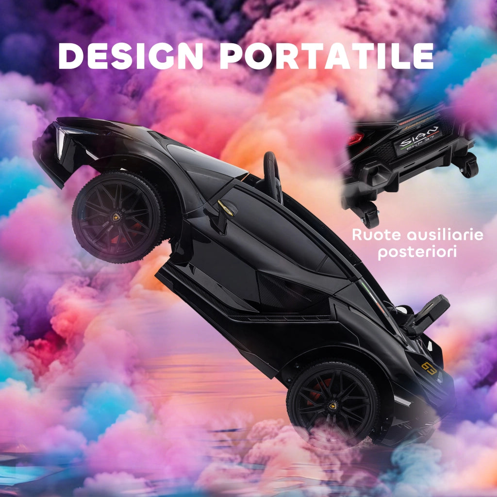 Macchina Elettrica per Bambini ¨C Minimal ¨C Nero