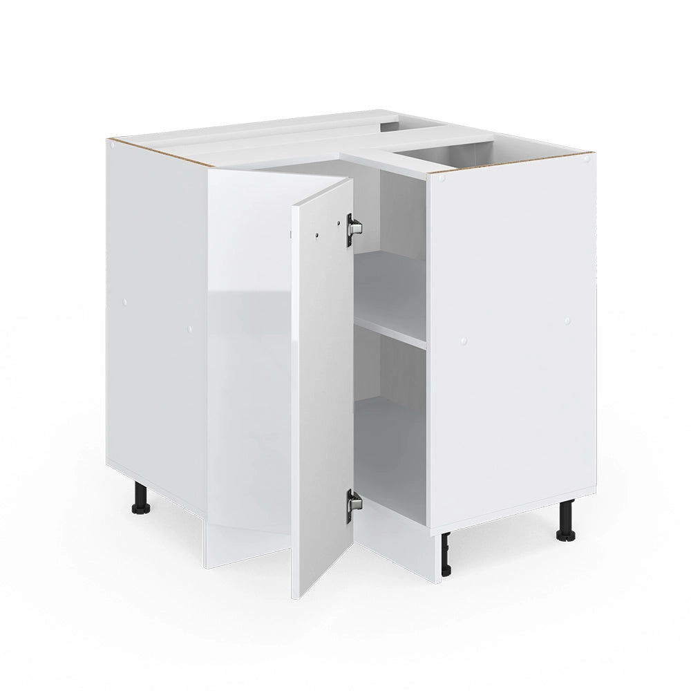 Armadio universale ad angolo R-Line Bianco lucido 75.6 cm con anta, senza piano di lavoro Vicco