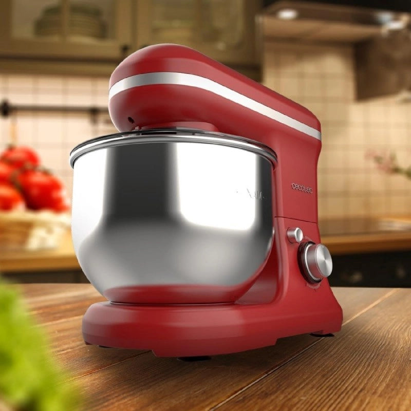 CECOTEC 03903 - Planetaria Impastatrice Cecomixer Merengue 5L 1200 Ice-Cream Red