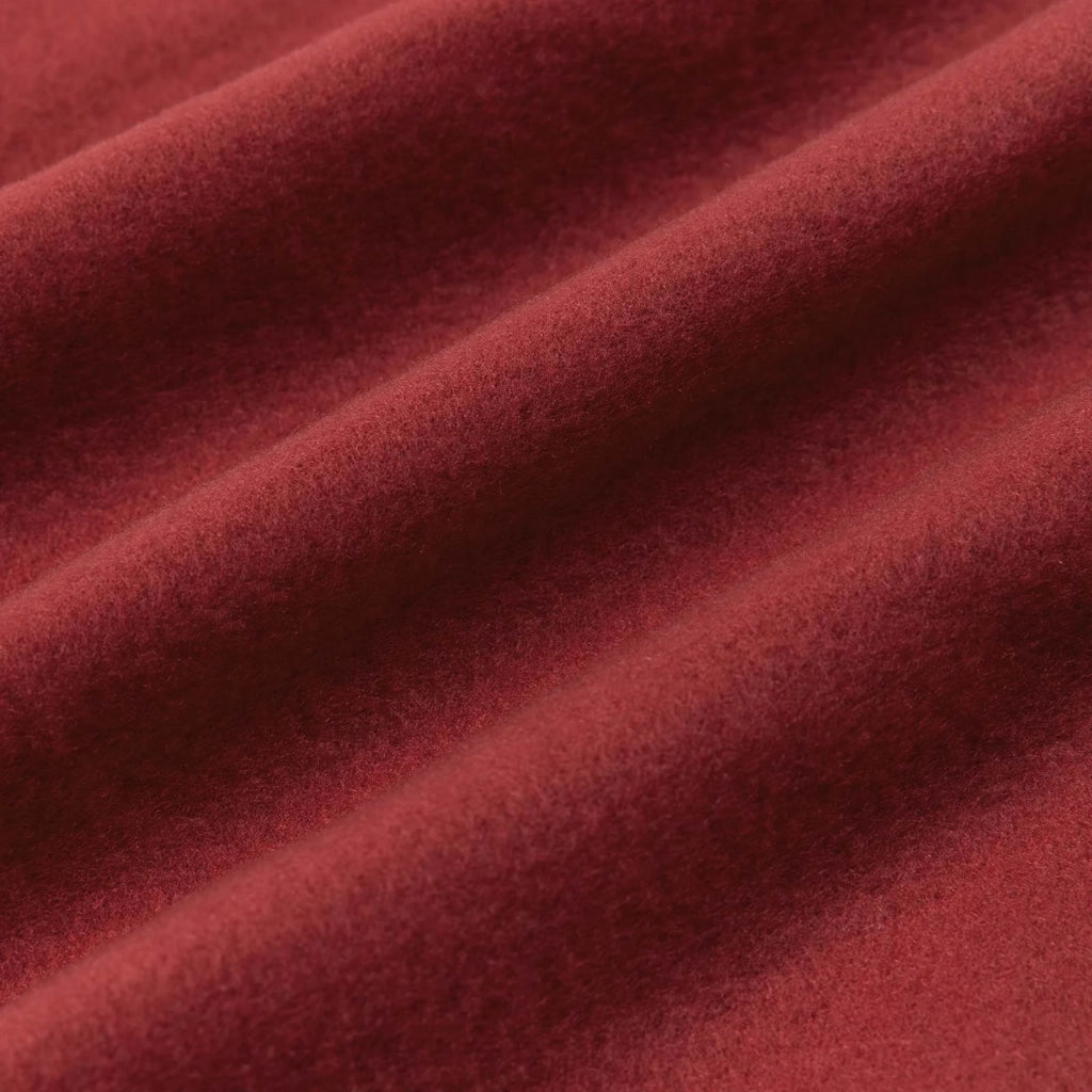 Coperte da Pile 24 pz Rosso Bordeaux 200 x 150 cm Panno