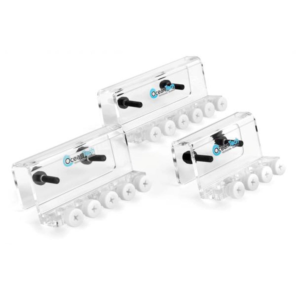 OceanTech Dosing Pipe Clamp 5 postazioni - supporto per tubi di pompe dosometriche