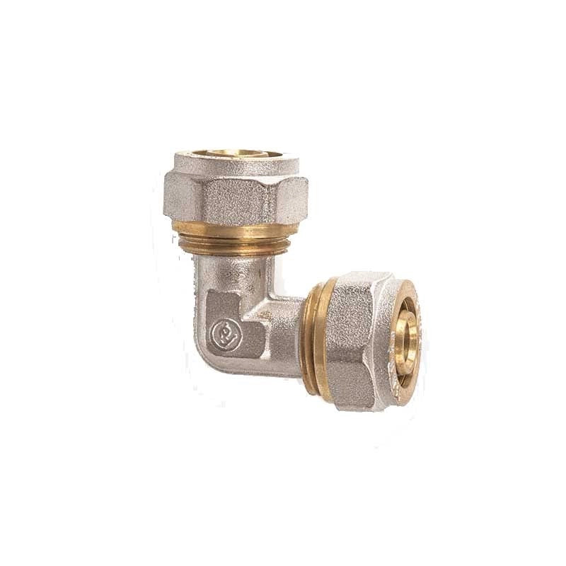 Raccordo curvo a stringere per multistrato : Diametro - 16X16, Spessore - 2MM
