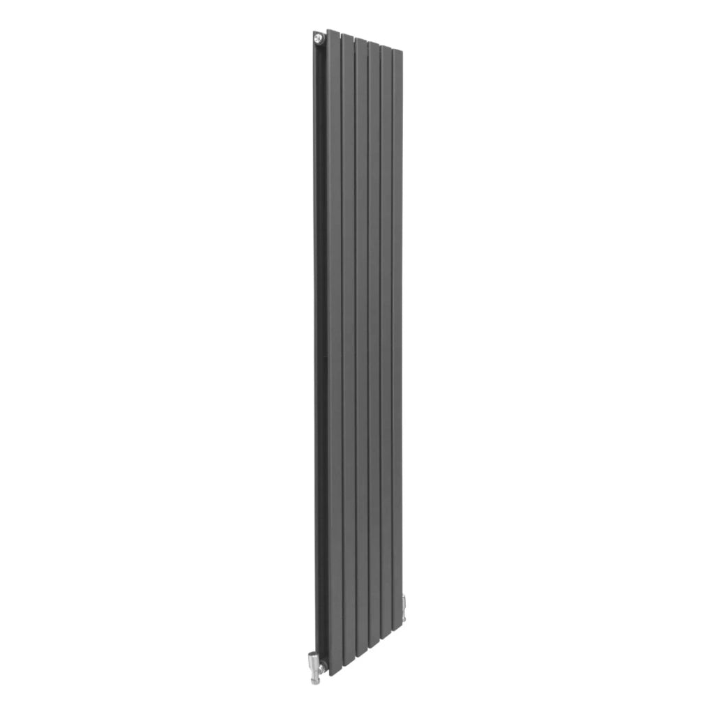 Radiatore Termosifone Termoarredo Design Piatto Pannello Elementi Grigio