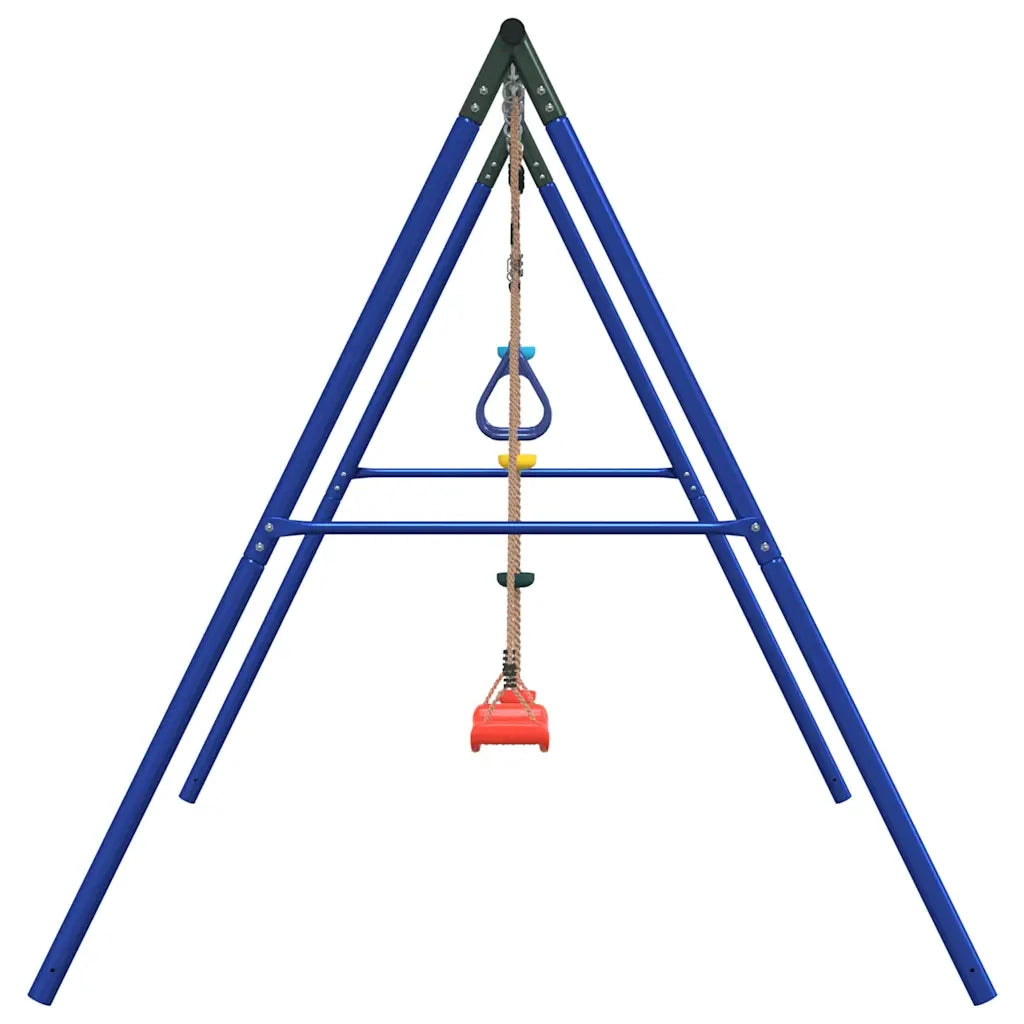 Set Gioco da Esterno con Altalena Trapezio e Altalena a Disco 3283603