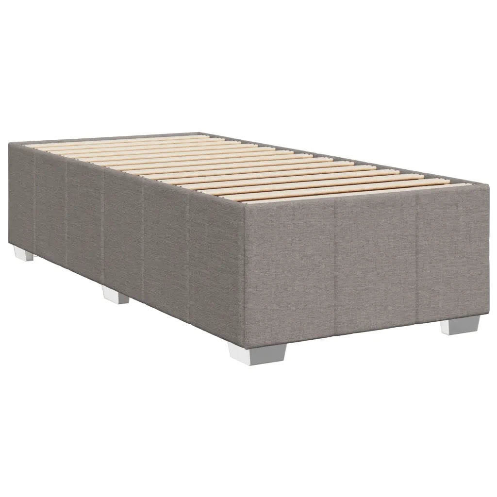 Giroletto a Molle con Materasso Tortora 90x200 cm inTessuto 3291555