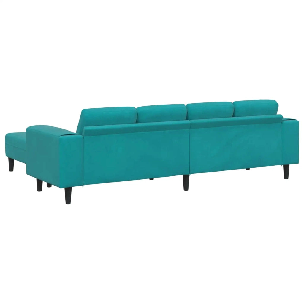 Divano per Soggiorno 3 pcs Turchese 3335130