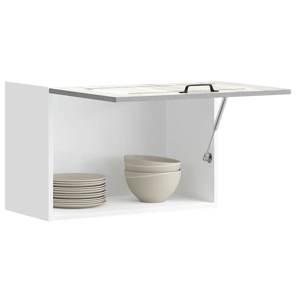 Pensile da Cucina | Mobile da Cucina Kalmar Grigio Sonoma in Legno Multistrato