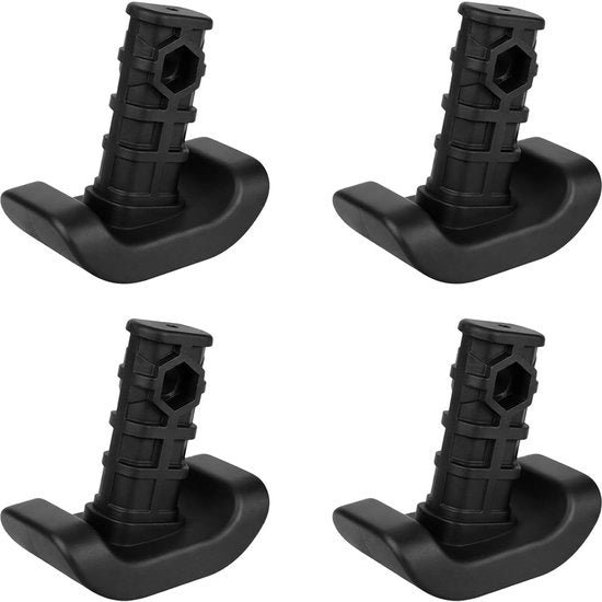 Accessori per Rollator - 4 Pezzi - Nylon - Accessori Pratici - Aiuto alla Mobilità Stabile