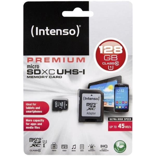 Micro sd con adattatore 128gb uh - 3423491