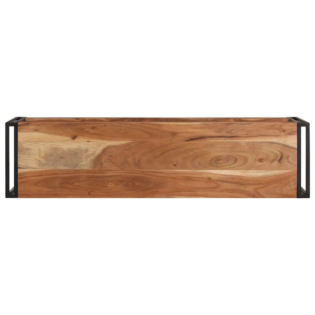 Mobile TV | Armadietto TV | Mobile Porta TV 120x30x40 cm in Legno Massello di Acacia