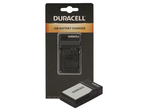 Duracell caricabatt.con cavo USB per DRC10L/NB-10L