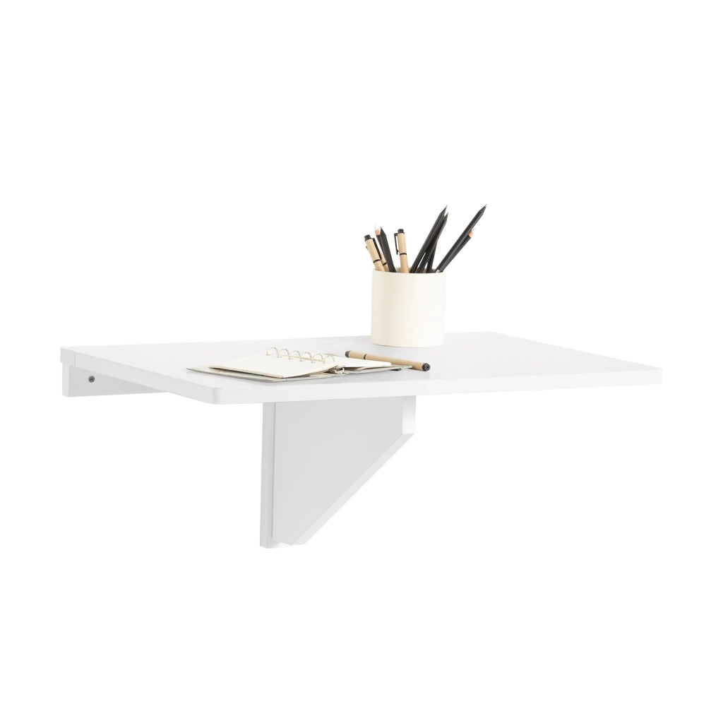 Tavolo Pieghevole a Muro scrivania Tavolo per Computer Tavolo da Cucina Bianco FWT03-W