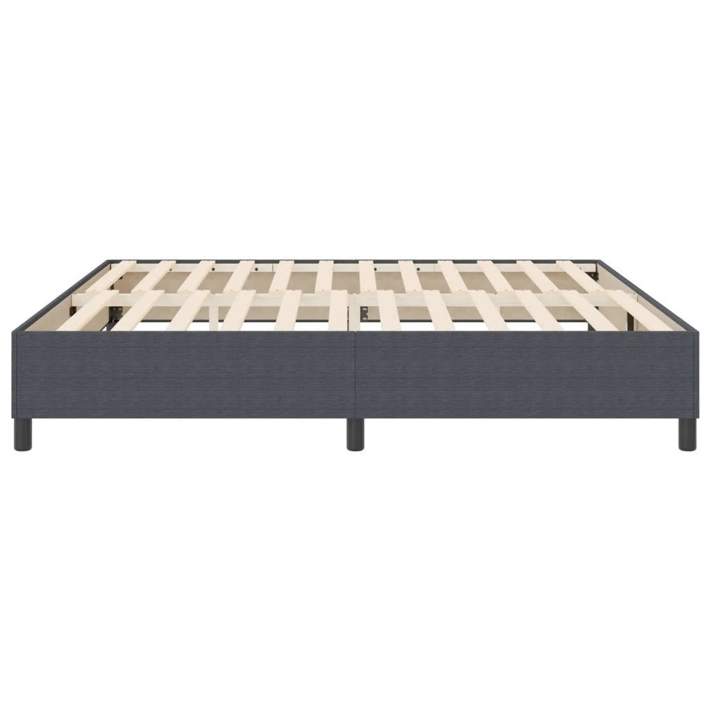 Struttura letto piattaforma Grigio scuro 200 x 200 cm 3337428