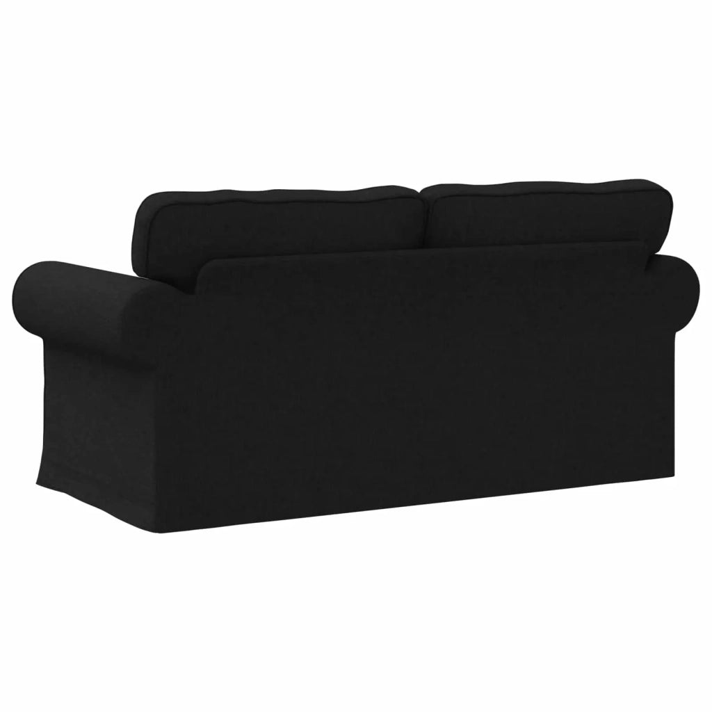 Divano Nero 175 x 82 x 80 cm Tessuto 42024308