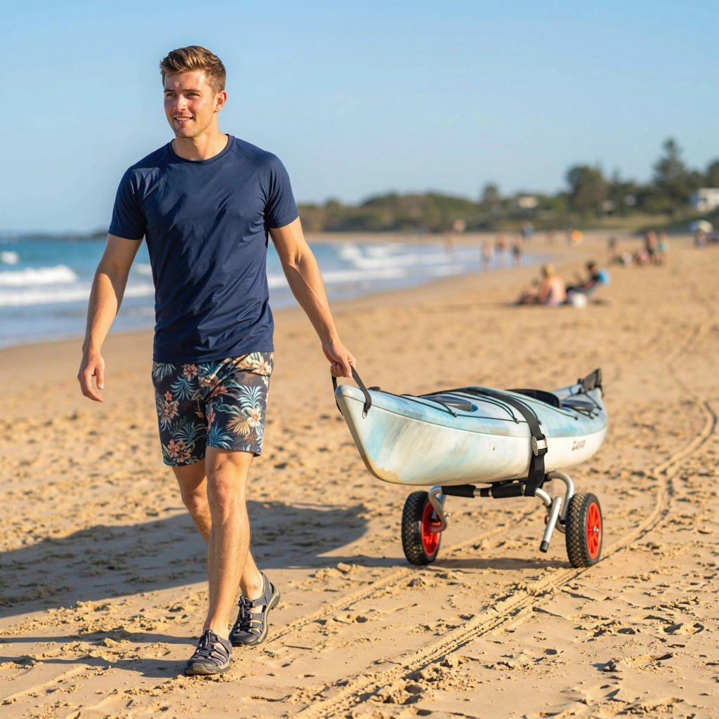 Carrello Pieghevole per Kayak ¨C Xylo ¨C Pneumatici 25cm