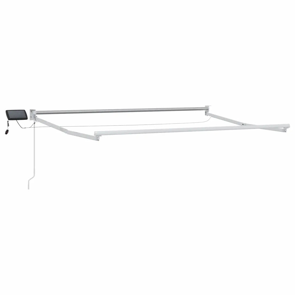 Tenda retrattile manuale con LED Multicolore 3,5 x 2,5 m 3419273