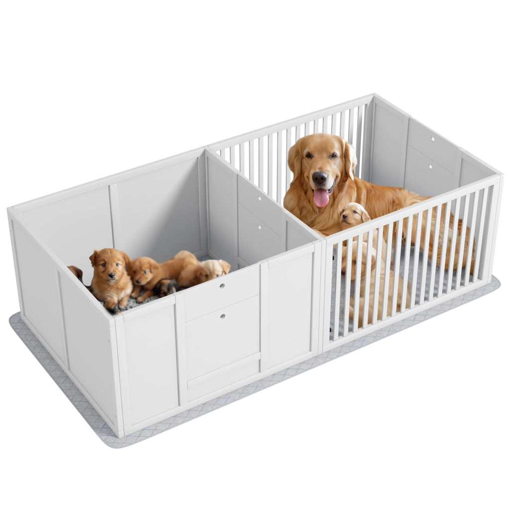 Cuccia per Cani e Cuccioli ¨C Minimal ¨C 166x80x50 cm, Bianco