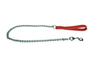 GUINZAGLIO PER CANI CON CATENA- - lunghezza cm.100 spessore maglie mm.3,5 - 3 pezzi IL CAMPO