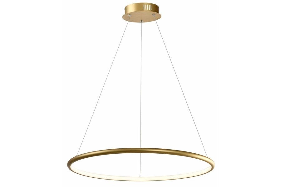 Lampada a sospensione moderna oro anello Ø62 LED 36W Reality