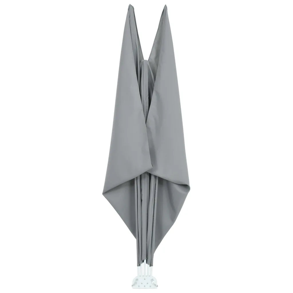 Tenda Laterale per Terrazza Pieghevole Grigio 300x150 cm 44564