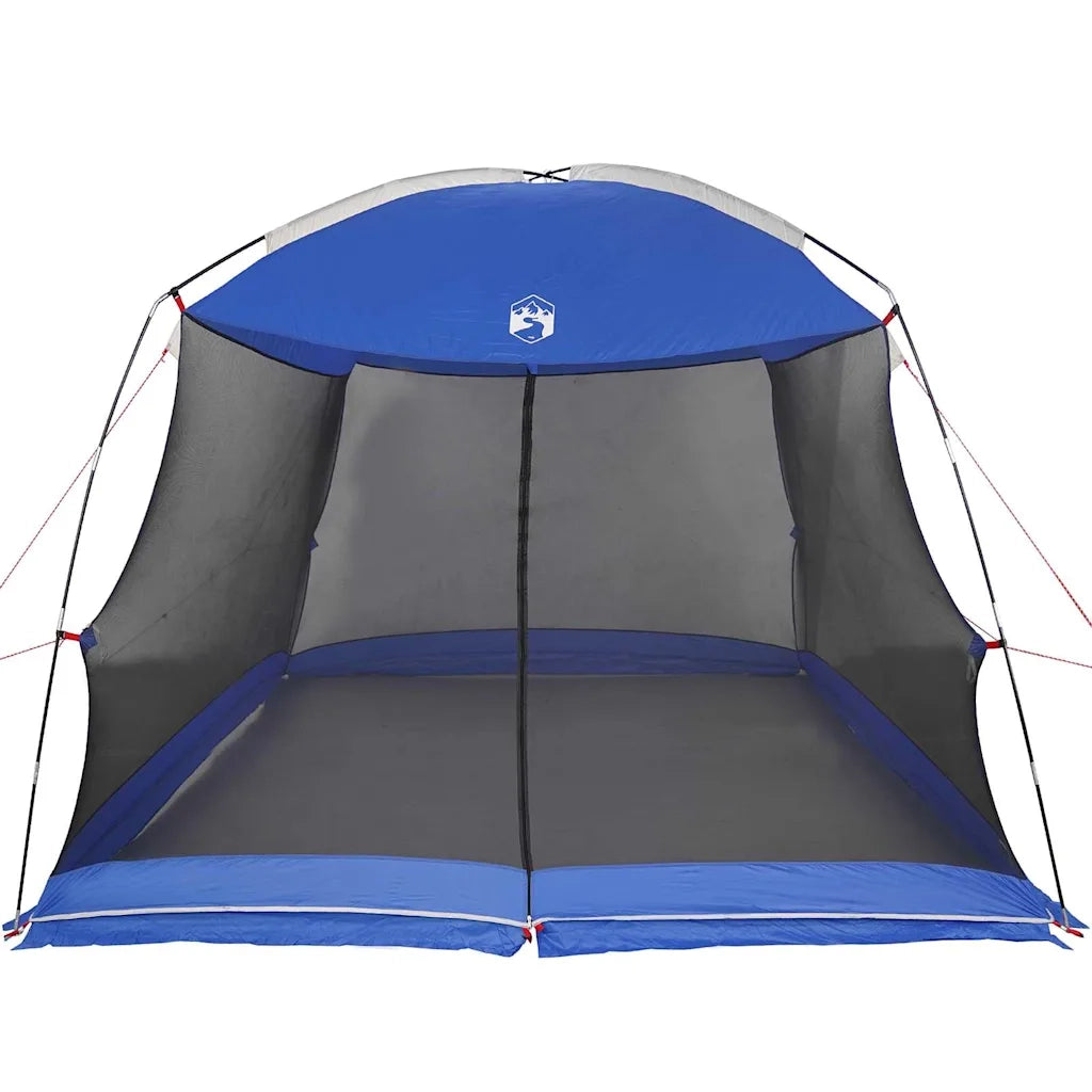 Tenda zanzariera con tetto-Tenda da campeggio Blu Azzurro 320 x 320 x 218 cm