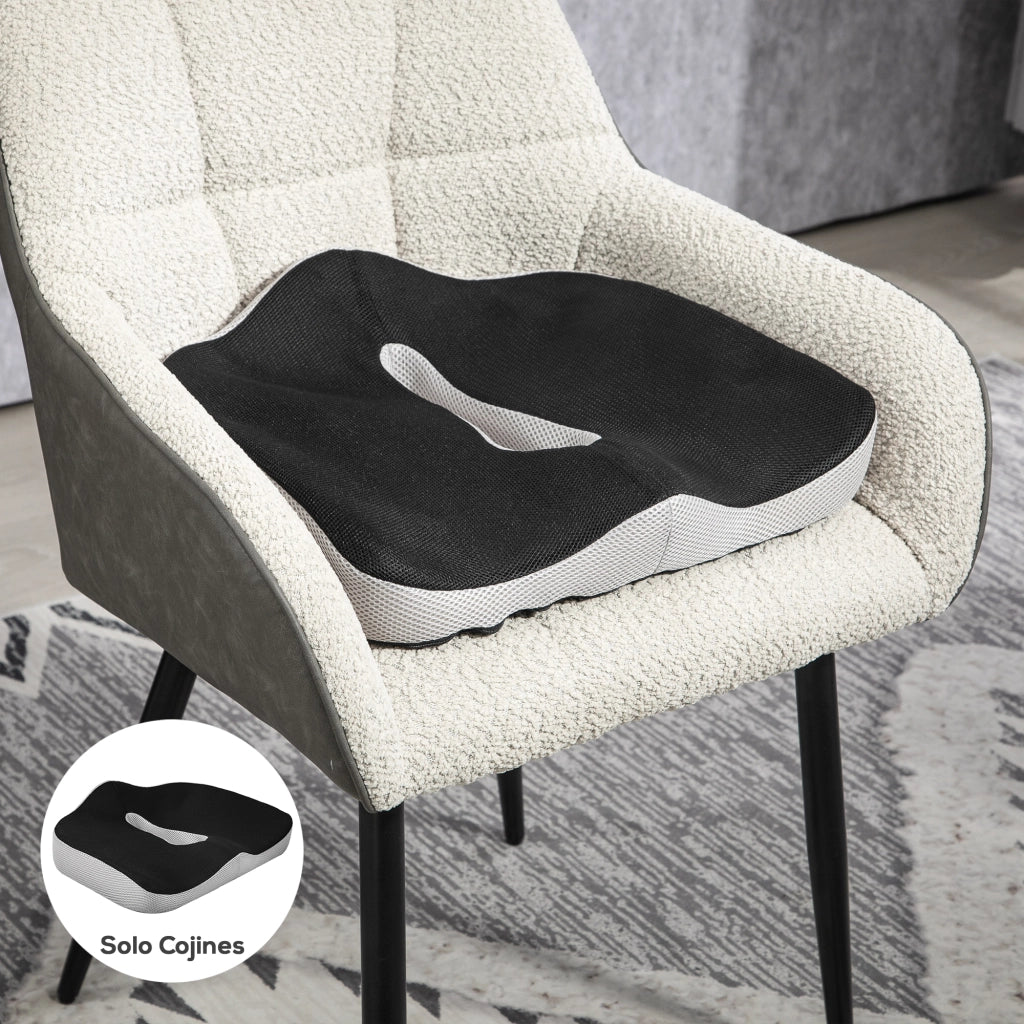 Cuscino Sedia ¨C Minimal ¨C Nero, Schiuma, Antiscivolo