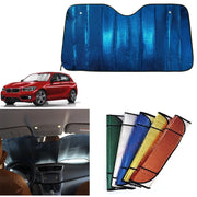 Trade Shop - Tendina Parasole Per Parabrezza Auto Camper Protezione Cruscotto 140x70 Cm -